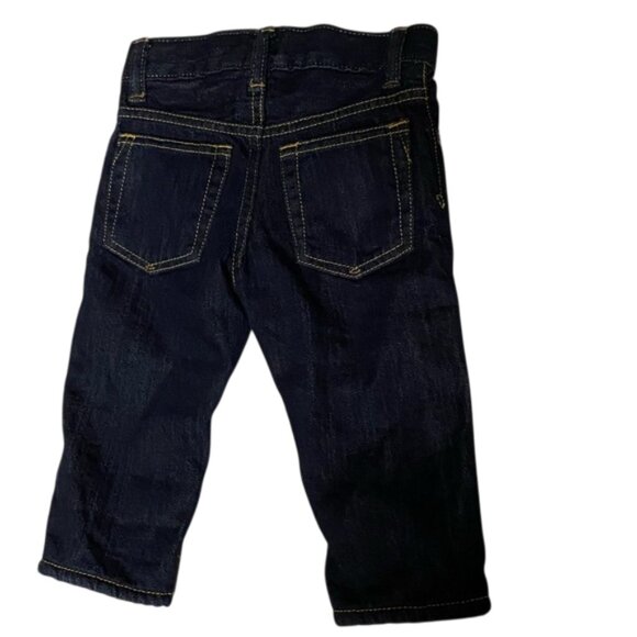 NWT Gap Fleece Lined Denim Defendo Jeans 12-18 Months - Picture 3 of 11